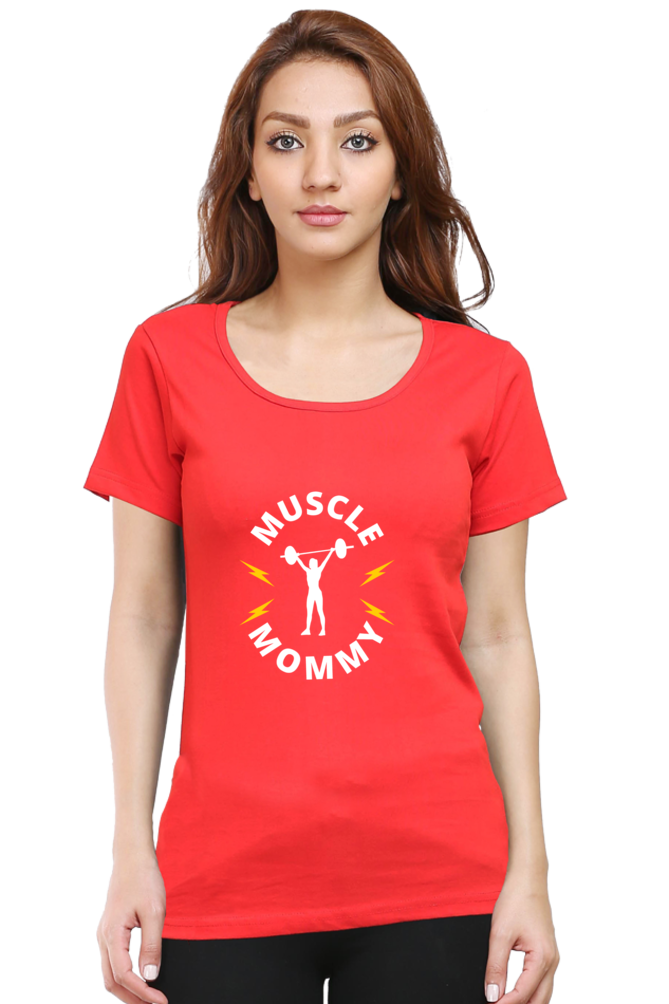 💪 "Muscle Mummy" Women's T-Shirt - Empower Your Strength in Style! 💪👚