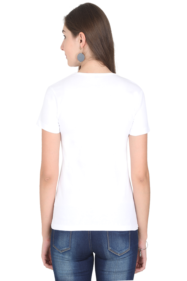 🧘‍♀️ "Breathe In, Breathe Out" Round Neck Women's T-Shirt – For the Zen in You! 🌿