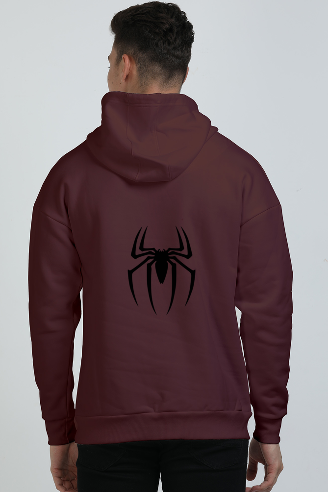 🕸️ "Spidey Style" Oversized Hooded Sweatshirt - Unisex Heavyweight Hoodie 🕷️✨