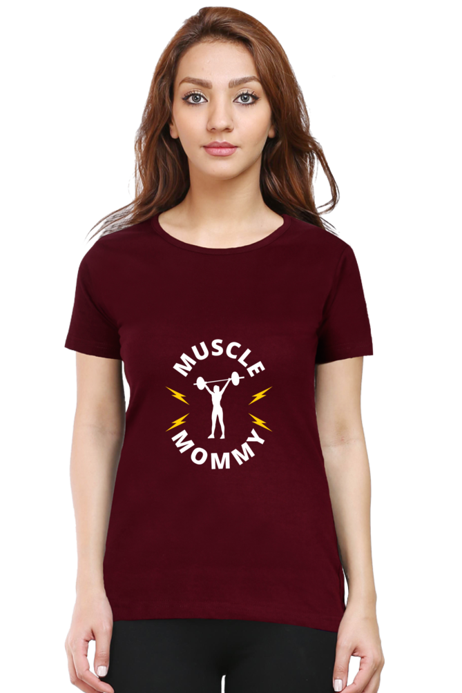 💪 "Muscle Mummy" Women's T-Shirt - Empower Your Strength in Style! 💪👚