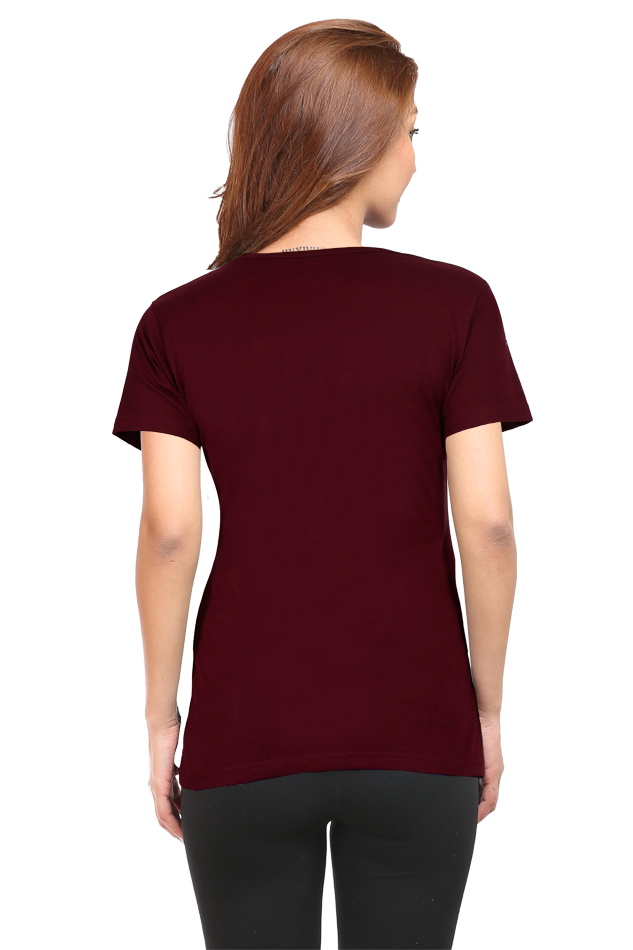 🇮🇳 Women’s Half Sleeves T-Shirt – "India Travel" Edition 🇮🇳