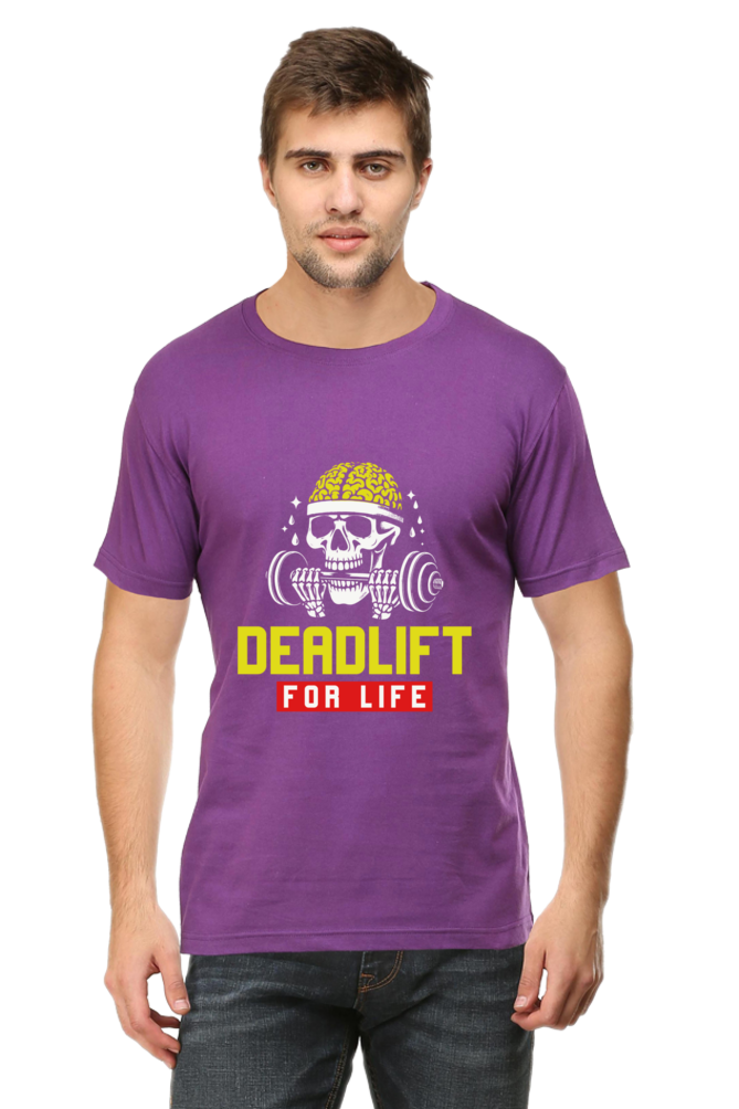 🏋️‍♂️ Deadlift for Life - Unisex Premium Cotton T-Shirt 💪🔥