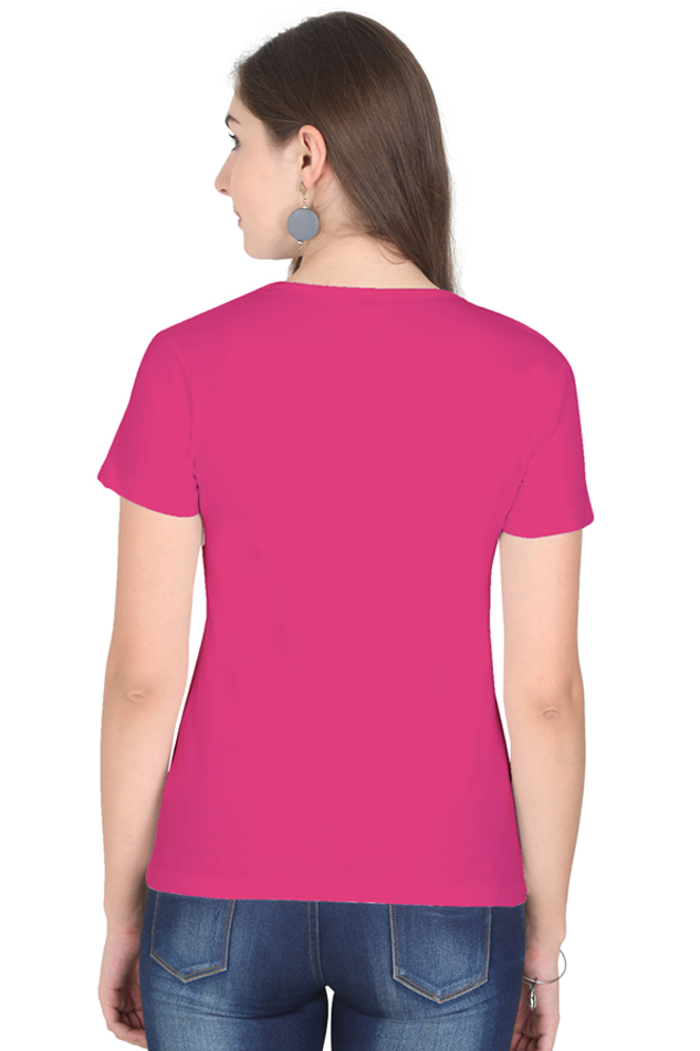 🇮🇳 Women’s Half Sleeves T-Shirt – "India Travel" Edition 🇮🇳