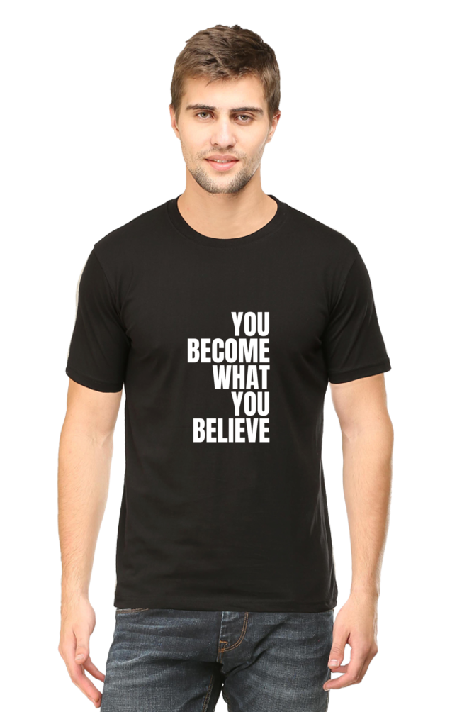 ✨ "You Become What You Believe" - Motivational Unisex T-Shirt 🌟