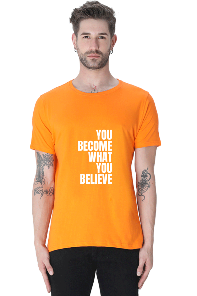 ✨ "You Become What You Believe" - Motivational Unisex T-Shirt 🌟