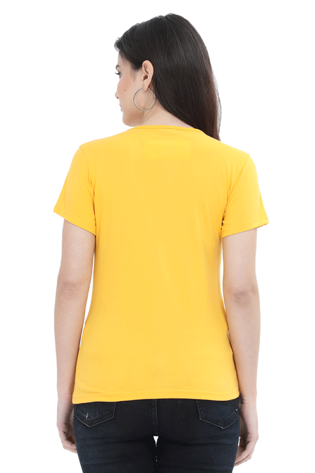 🧘‍♀️ "Breathe In, Breathe Out" Round Neck Women's T-Shirt – For the Zen in You! 🌿