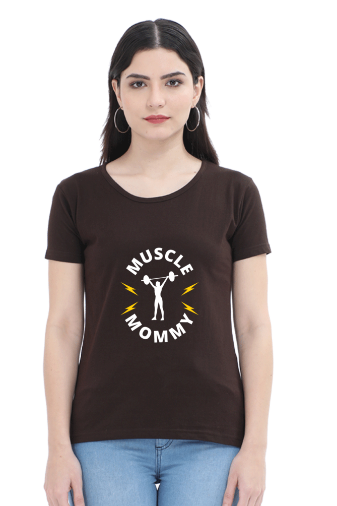 💪 "Muscle Mummy" Women's T-Shirt - Empower Your Strength in Style! 💪👚