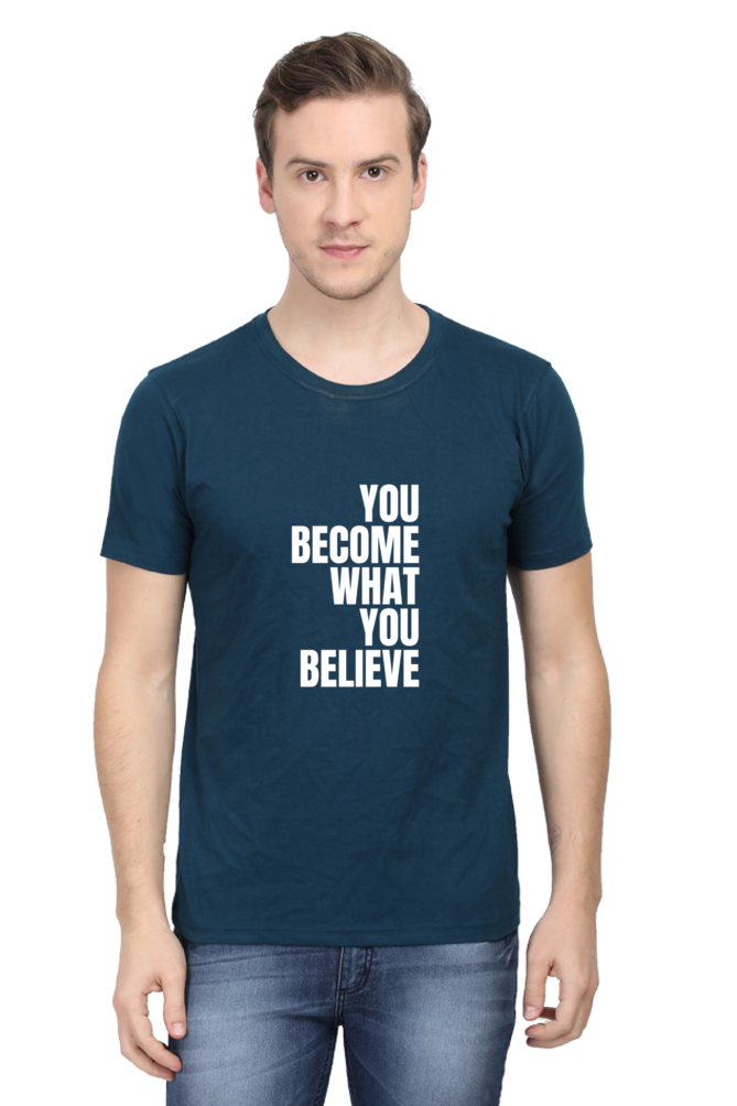 ✨ "You Become What You Believe" - Motivational Unisex T-Shirt 🌟