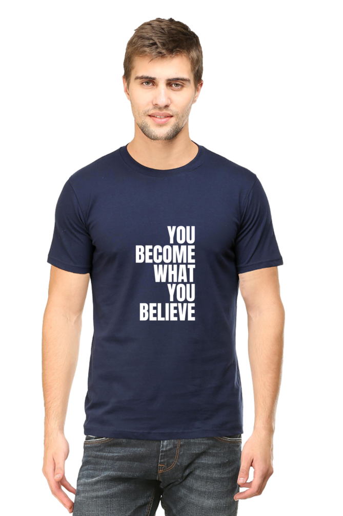 ✨ "You Become What You Believe" - Motivational Unisex T-Shirt 🌟