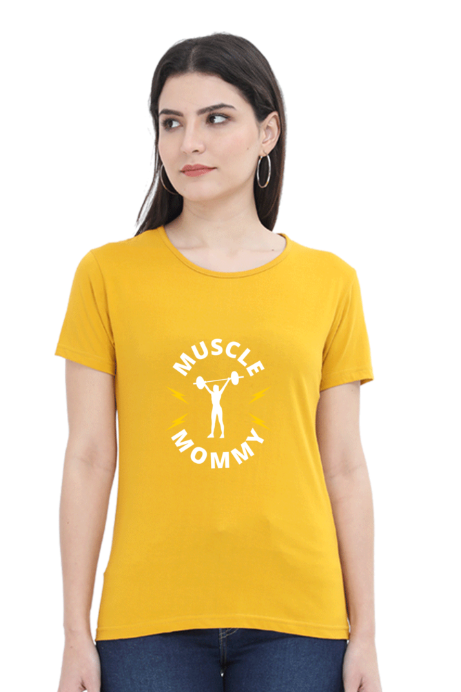 💪 "Muscle Mummy" Women's T-Shirt - Empower Your Strength in Style! 💪👚