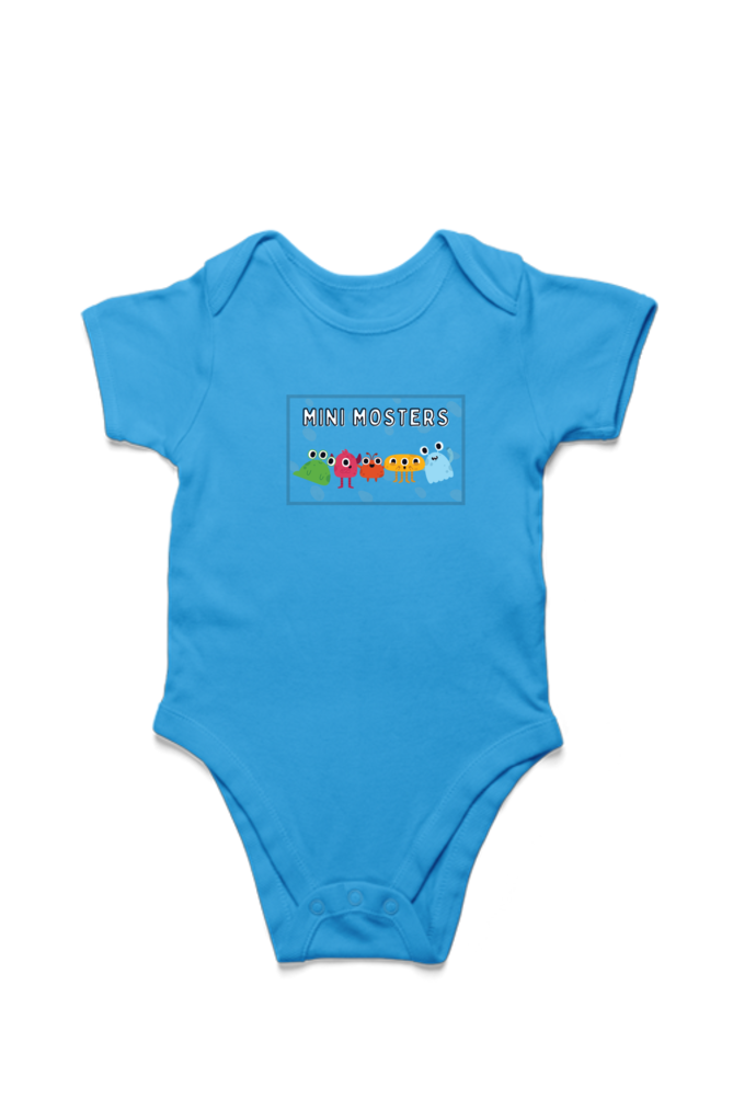 👾 "Mini Monsters" - Adorable Baby Romper for Little Adventurers 👶💫