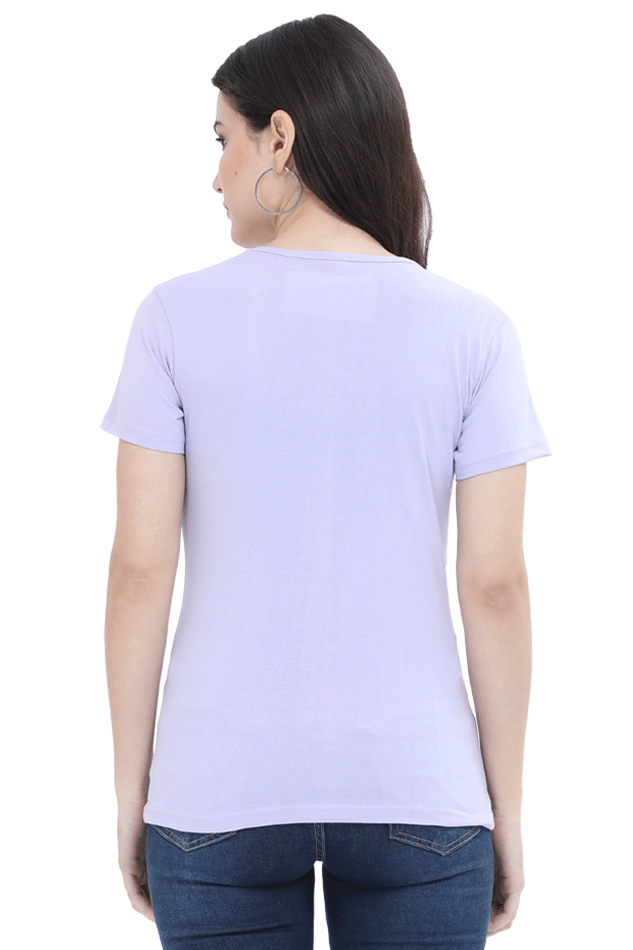 🧘‍♀️ "Breathe In, Breathe Out" Round Neck Women's T-Shirt – For the Zen in You! 🌿