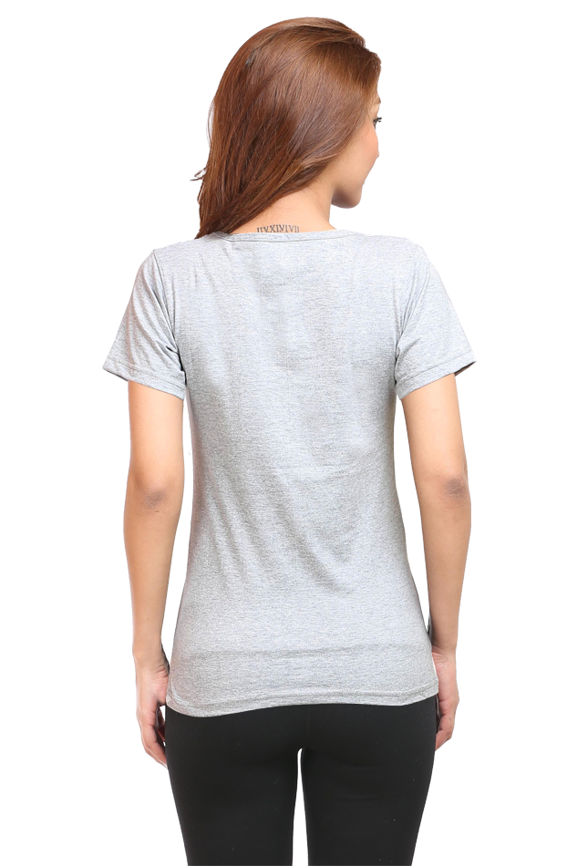 🧘‍♀️ "Breathe In, Breathe Out" Round Neck Women's T-Shirt – For the Zen in You! 🌿