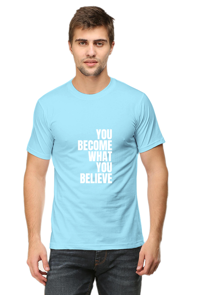 ✨ "You Become What You Believe" - Motivational Unisex T-Shirt 🌟