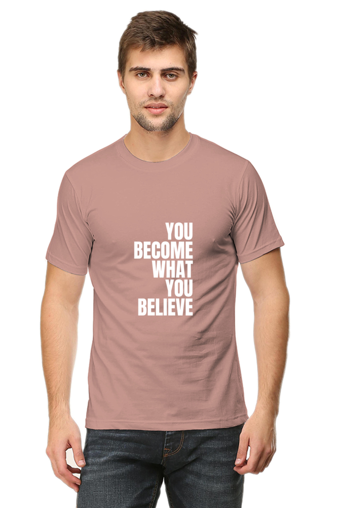 ✨ "You Become What You Believe" - Motivational Unisex T-Shirt 🌟