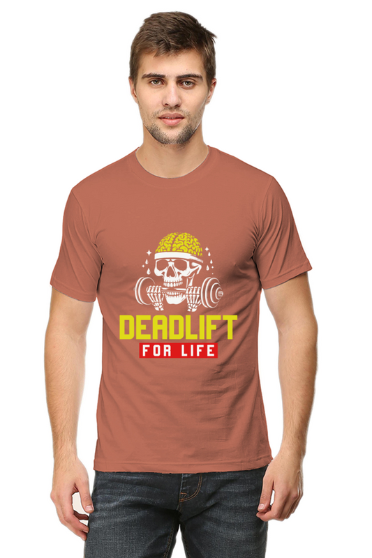 🏋️‍♂️ Deadlift for Life - Unisex Premium Cotton T-Shirt 💪🔥