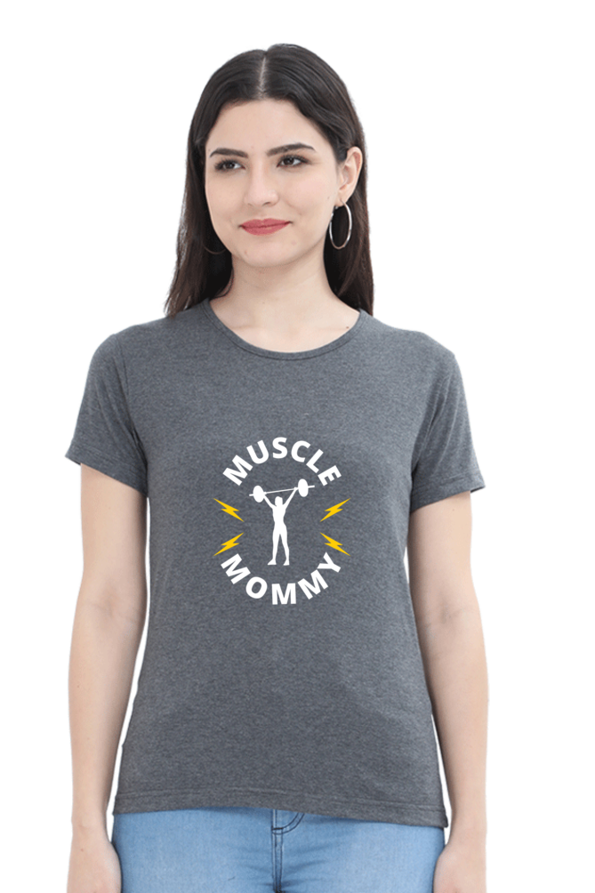 💪 "Muscle Mummy" Women's T-Shirt - Empower Your Strength in Style! 💪👚