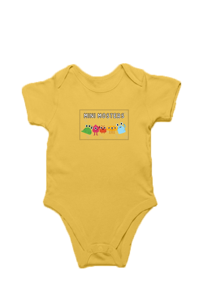 👾 "Mini Monsters" - Adorable Baby Romper for Little Adventurers 👶💫