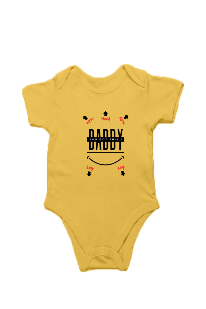 💪 "Daddy, You Got This!" Baby Romper 🍼💙