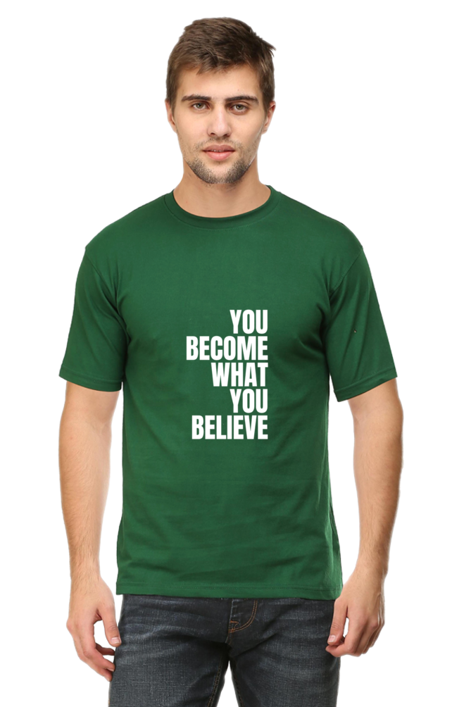 ✨ "You Become What You Believe" - Motivational Unisex T-Shirt 🌟