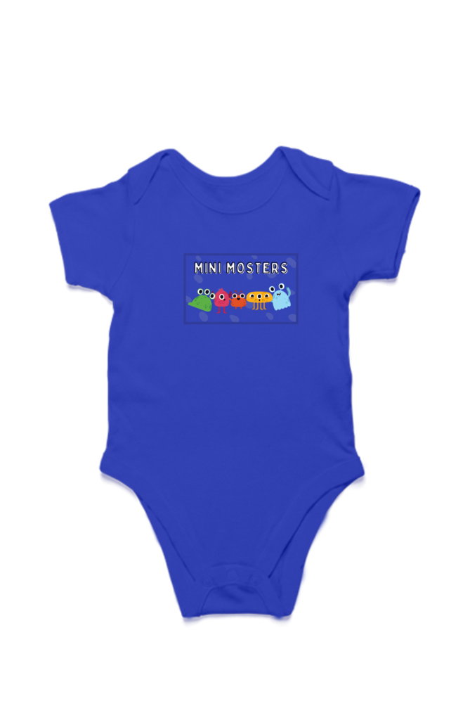 👾 "Mini Monsters" - Adorable Baby Romper for Little Adventurers 👶💫