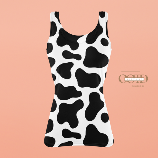 🎨 Zebra Pattern Women’s Tank Top – Wild Elegance Meets Everyday Comfort! 👗